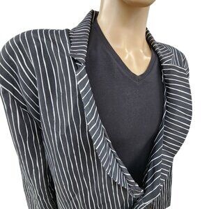 Tim Burtons The Nightmare Before Christmas Striped Mens Jacket Costume